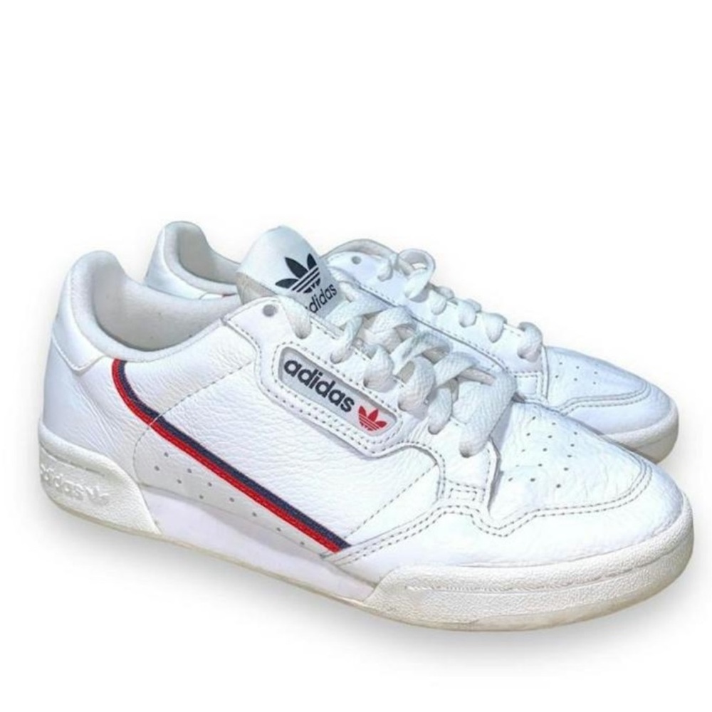 Adidas sneakers retro size 12 white red low top Men’s Unisex